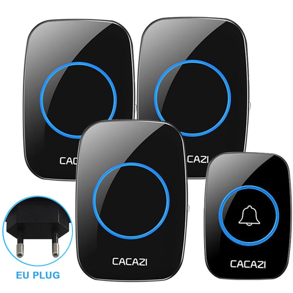 House Bell Wireless Smart LED Light Call Bell Doorbell 300M Distance 36 Bells 4 Volumebuy at a