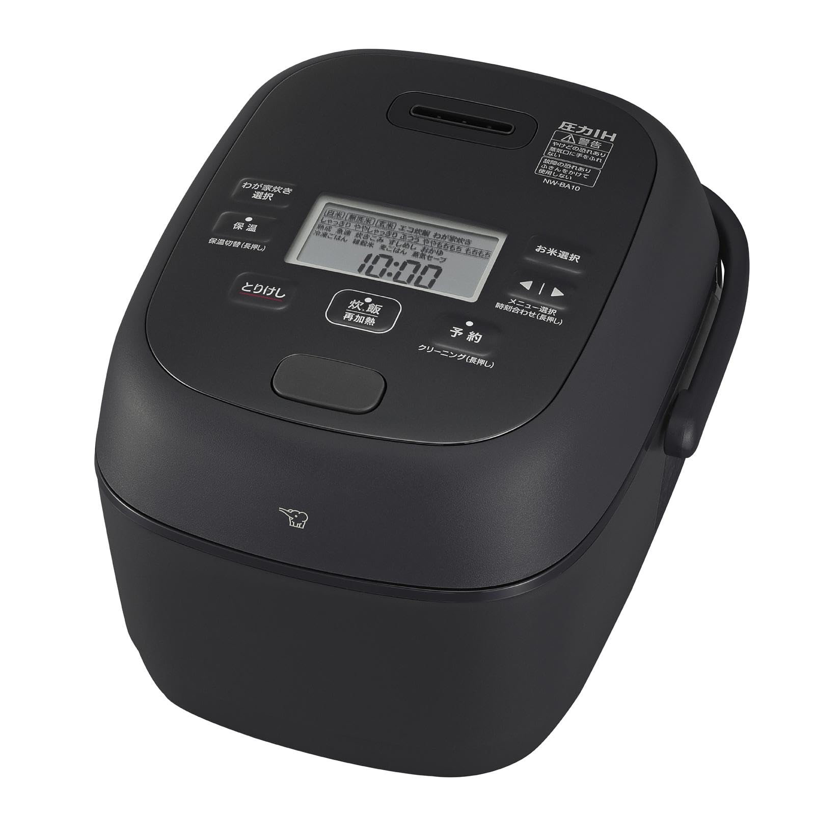

Чашки для рисоварки Zojirushi Pressure IH Super Cook Black 5,5 NW-BA10-BA чорний