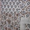 Aizza Trends Handmade Pure Cotton Printed Kantha Quilt  - Traditional Look Bed Spread Kantha Gudri - Vintage Hand Stitch Gudri