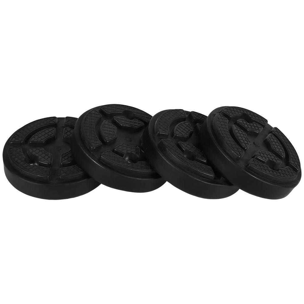 4pcs Two Post Lift Pad Durable Rubber Pads Car Jack Pad Lifting Pad Car Accessories Rubber Jack Pads Car Repair Tool Lifting