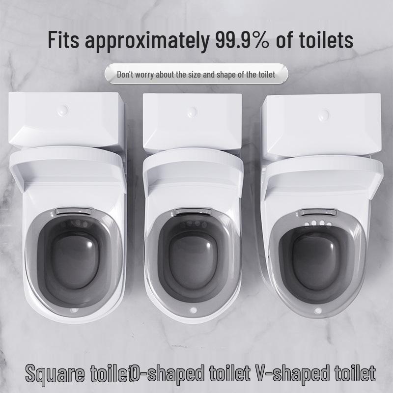 Large Bidet Basin for Women & Men - Ideal for Washing, Pregnancy Comfort, Soothing Hemorrhoids, and Easy Cleaning.