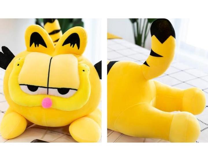 Plüschkatze Garfield 100 cm - Großes Kuscheltier für Kinder und Erwachsene