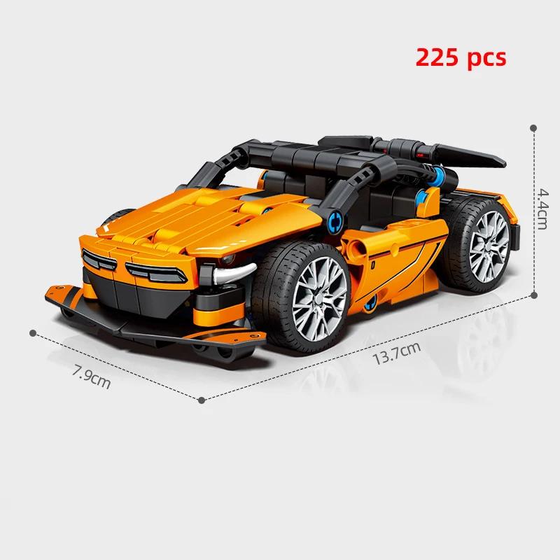 For Technical City Speed Champions Sports Car Racing Car Super Racers Figures Building Blocks Bricks Garage Toys Gifts Friends