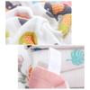 Cotton Towel Smooth Quick-dry Long Square Six-layer Baby Cotton Square Towel for Home