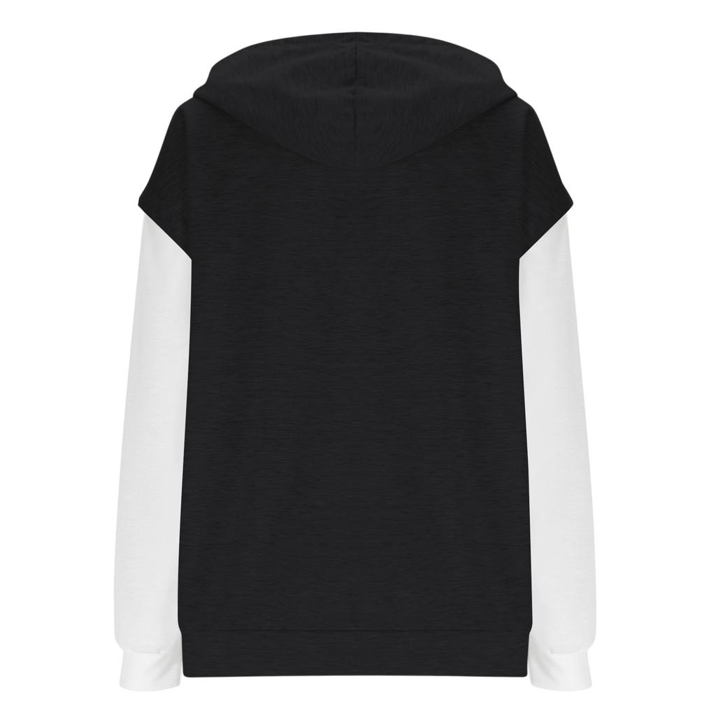 Herr Översized Huvtröja med 1/4 Dragkedja | Nedhasade Ärmar för Avslappnad & Vardagsbruk