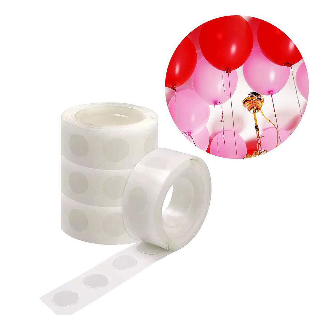 Double Sided Clear Sticky Point Tape Balloon Glue Dot Adhesive Birthday Wedding Party Balloons Glue Sticker Photoes Stand Arch