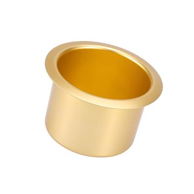 ACROPIX Stainless Steel Marine Boat RV Bottle Cup Drink Holder Gold Tone 1 Piece