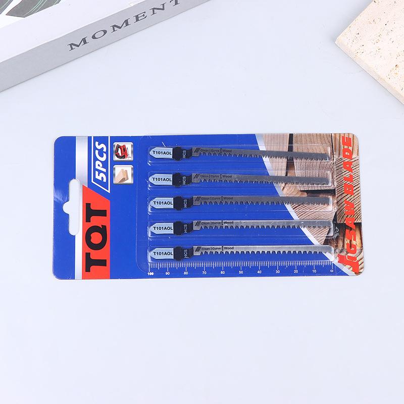 Double-Sided Jigsaw Blades For Efficient Curved Cutting, Wood & Plastic Saber Saw Blades Set For Diyers & Carpenters