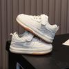 1-3 Years Old Soft Sole Toddler Shoes 4-8 Years Old Children's Fashionable Soft Sole White Shoes Non-slip Breathable Sneakers
