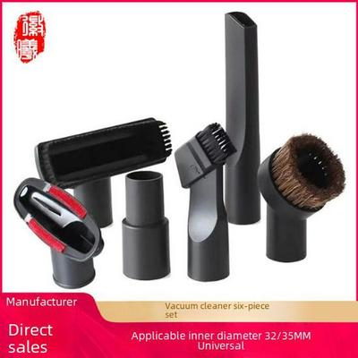 Set di spazzole e testine di aspirazione per aspirapolvere Huixi, 32 mm/35 mm, 6 pezzi