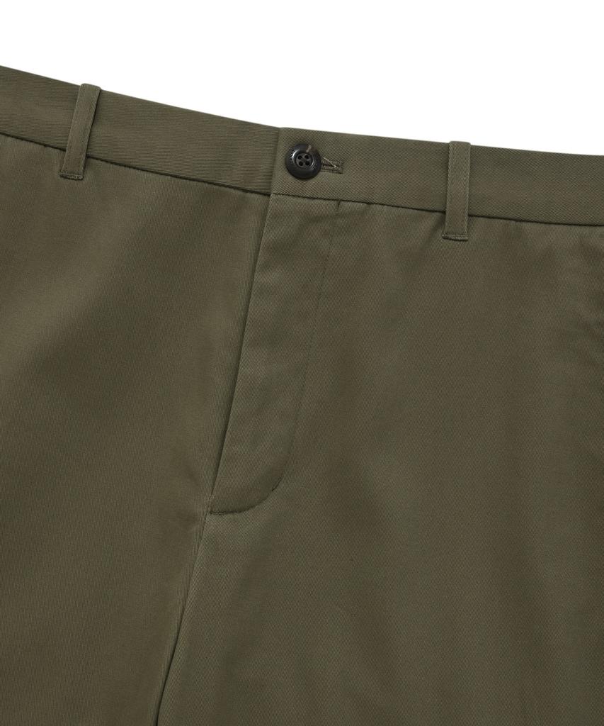 COVERNAT Chino Slim Straight Pants Khaki