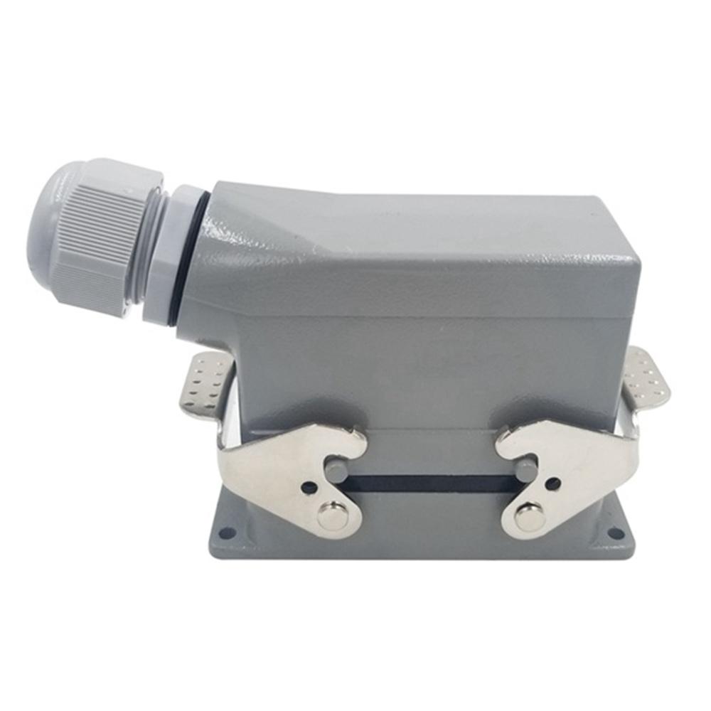 ABBY-Rectangular Heavy Duty Connectors Pin 16A 500V Waterproof Aviation Plug Side Line Connector