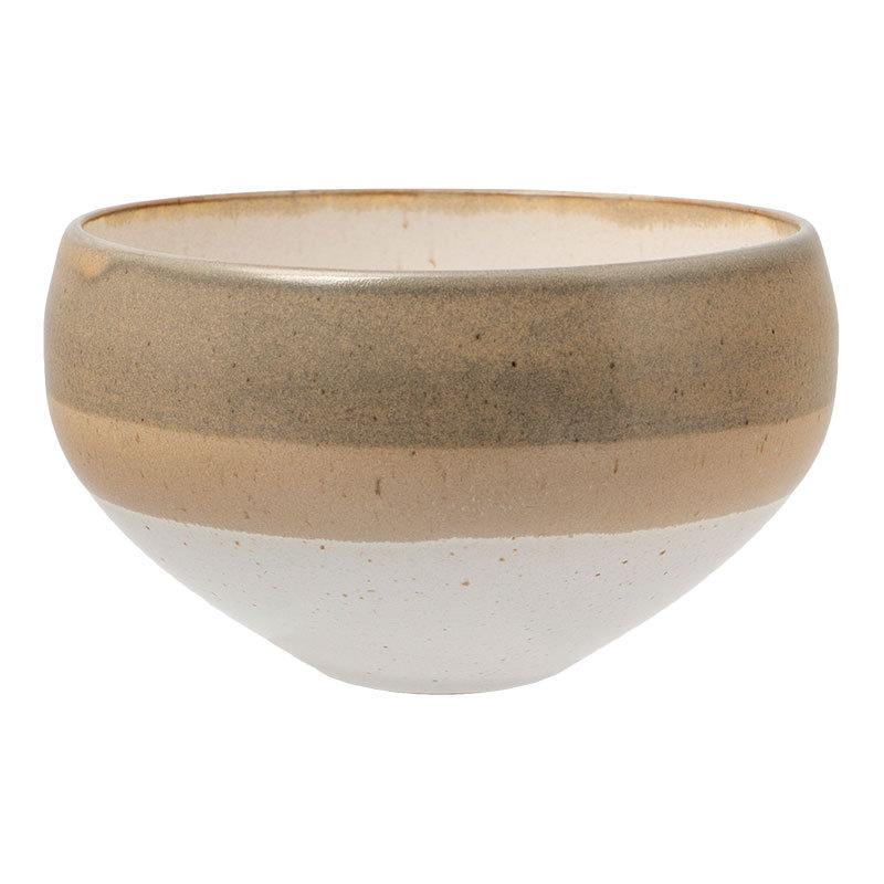 Japanese Retro Bowl-Shaped Ceramic Bowl Household Rice Bowl Tableware 5-Inch Small Bowl One-Person Food Bowl