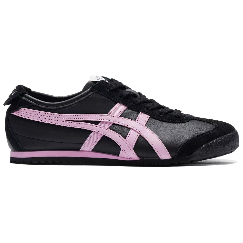 PATOU x Onitsuka Tiger Mexico 66 Black Pink Unisex Sneakers White 1183C380-001