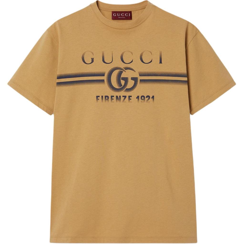GUCCI T Shirt Men's Light Brown 785345-XJGKJ-2420