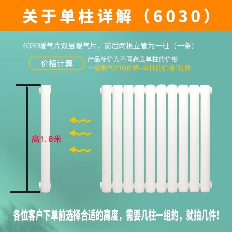 Taylor 6030 Thickened Steel Vertical Heating Radiator