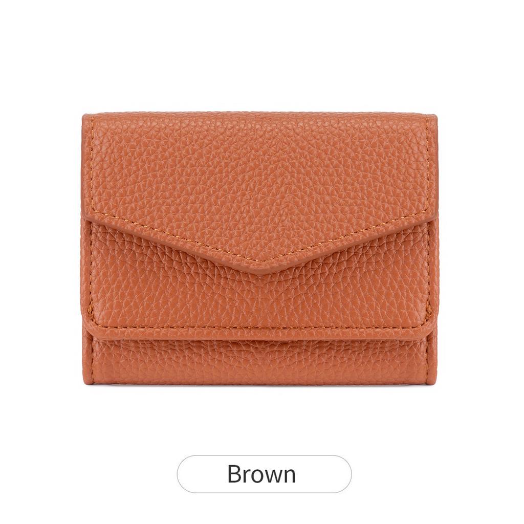 Wallet RFID coin bag wallet mini women's coin purse lychee short wallet