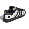 OFFGOD:TATE x adidas Superstar 82 Cinza Órbita Preto Core Amarelo Tênis Unissex JQ8778
