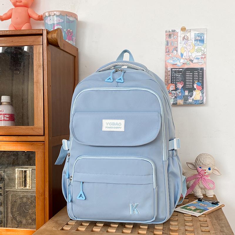 Koreanischer Harajuku-Stil Rucksack mit großem Fassungsvermögen, spritzwassergeschützt, modisch für Studentinnen