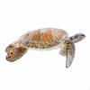 Sea Turtle Model Realistic Figure Textured Toy for Collectors, Kids, Desk Decor,