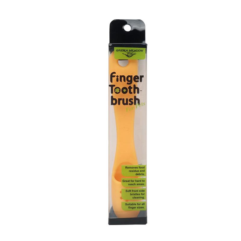 Dog Cat Finger Toothbrush Soft Reusable Oral Care Supply Ensures Gentle Cleaning for Sensitive Gums