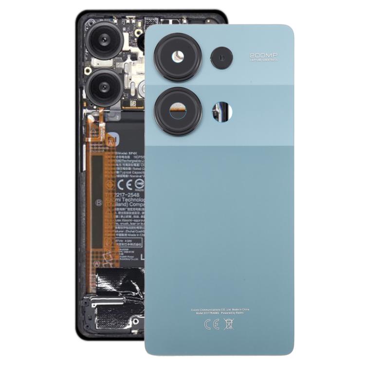 Pentru Xiaomi Redmi Note 13 Pro 4G Capac Spate OEM cu Capac Obiectiv Cameră