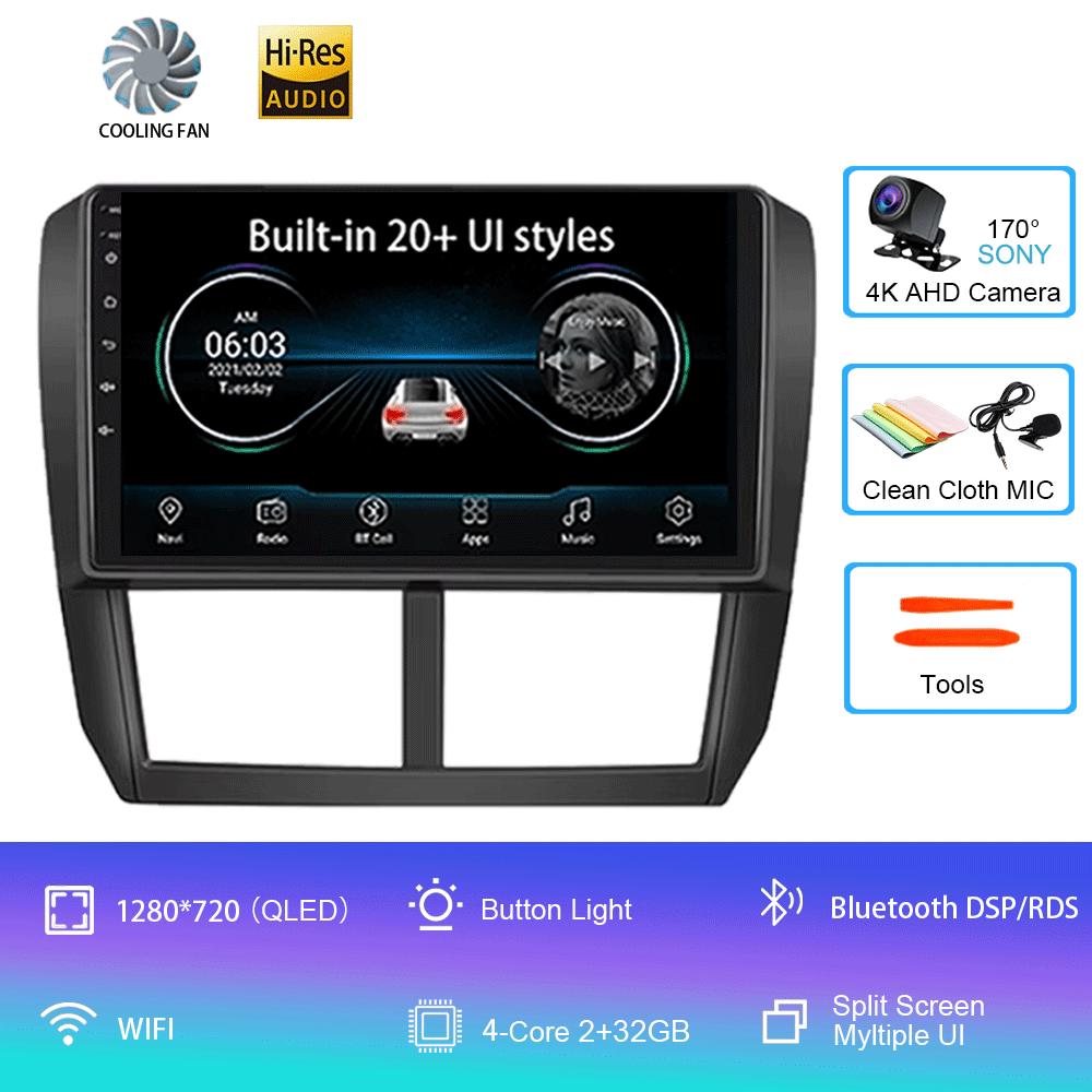 

Android 14 автомобильное радио для Subaru Forester 3 SH 2007-2013 для Impreza GH GE 2 Din мультимедийный проигрыватель 2 din Carplay головное устройство CHINA