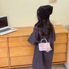 Fashion Princess Pearl Bag Kids Shoulder Bag With Plush Fabric For Use Outings
