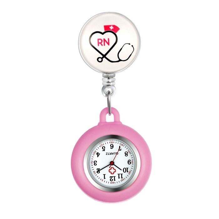 Lancardo Nurse Watch – Pocket Watch (Red)