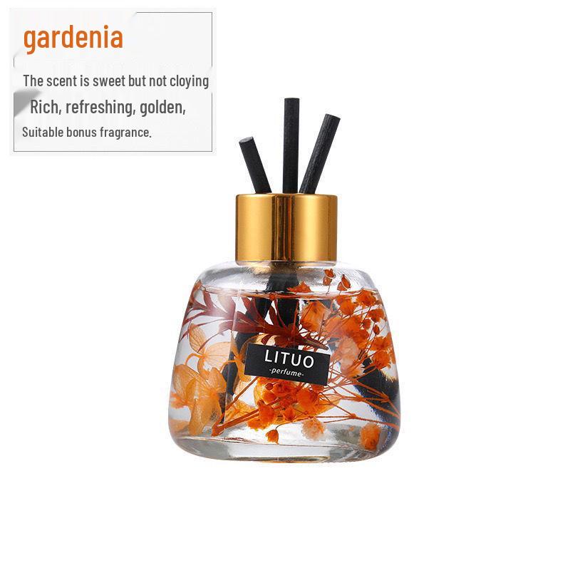 120ml Everlasting Flower Car Perfume: Long-lasting, Light Fragrance Seat Ornament for Car Interiors, Flameless Aromatherapy, Perfect for Ladies