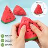 Watermelon Pattern Watermelon Squishy Toy Red Squeeze Toy New Stress Relief Toy  Fidgeting