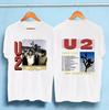 Vintage 80's U2 Joshua Tree 1987 Concert Tour band tee T-shirt Size S5XL