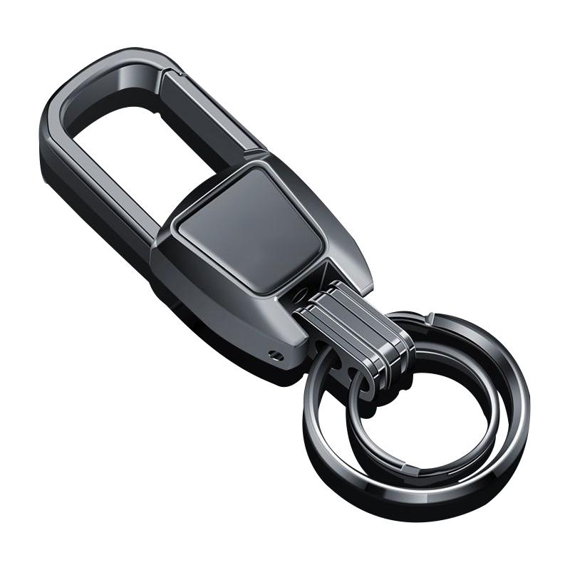 Metal Car Logo Keychain Key Ring Chain Anti-Loss Keyring Pendant For Dacia Logan Sandero Duster Lodgy Spring Jogger Accessories