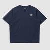 UMBRO Seersucker Short Sleeve Piste Navy (Uq223Cwt64)