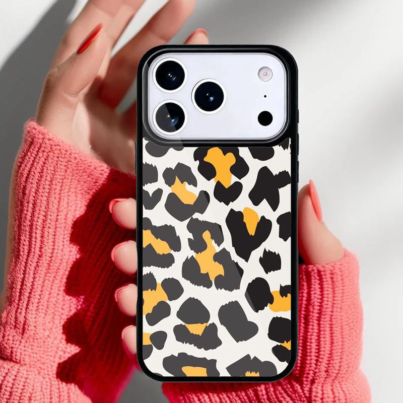 CAMOUFLAGE LEOPARD PRINT Phone Case for iPhone 17 16 15 14 13 Pro Max Back Cover for 12 11 Pro Coque