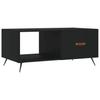 Black Coffee Table 90 x 50 x 40 cm Particleboard