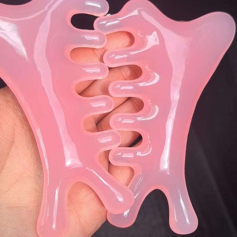

Dolphin Resin Gua Sha Scalp Massage Comb for Meridian Therapy