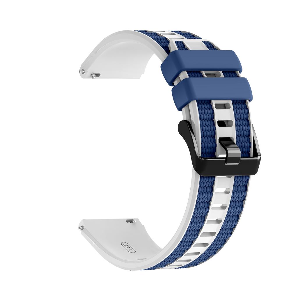 22mm Silicone Watchband For Amazfit Balance 2 / Bip 6 5 / Cheetah Pro Strap Wristband For Amazfit GTR 4 3 Replacement Band