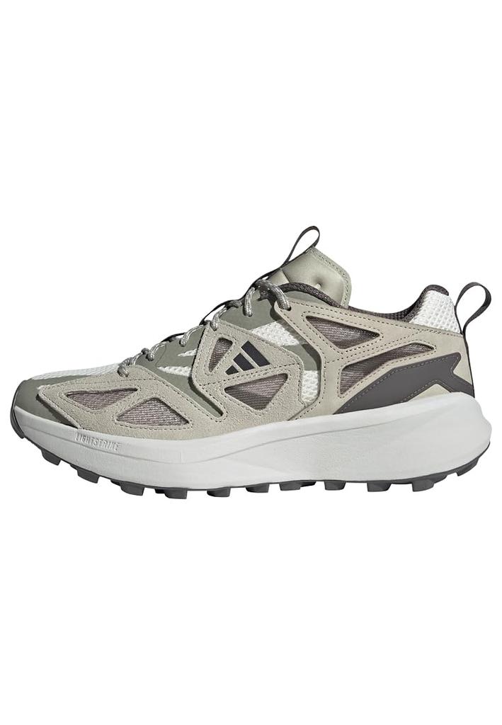 Adidas Kantai Trail NKS26 Cloud Gray Size Cm Sneakers, White/Charcoal/Putty (JI4817), 28.0