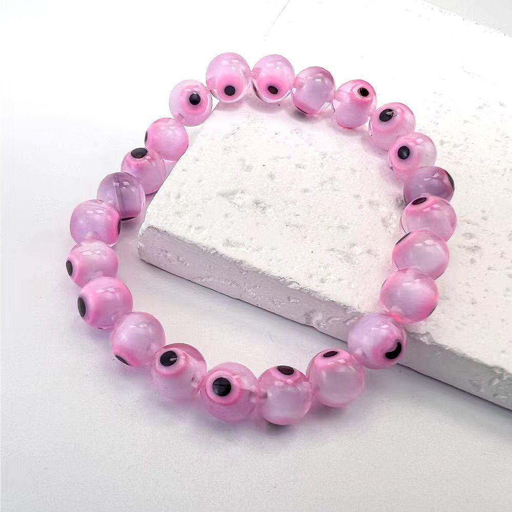 High-End Thousand Flower Glazed Beads Bracelet
