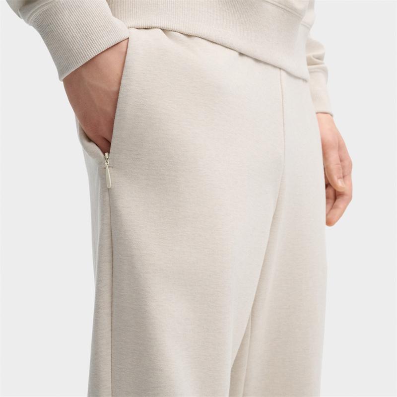 New FILA Knitted Sweatpants Men's Light Khaki Heather Gray F11M435602FLK