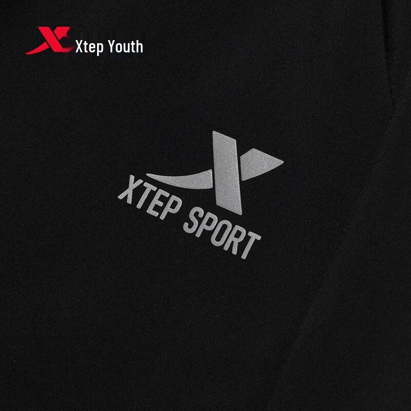 Xtep Children's Winter Outdoor Fleece-Lined Softshell Pants