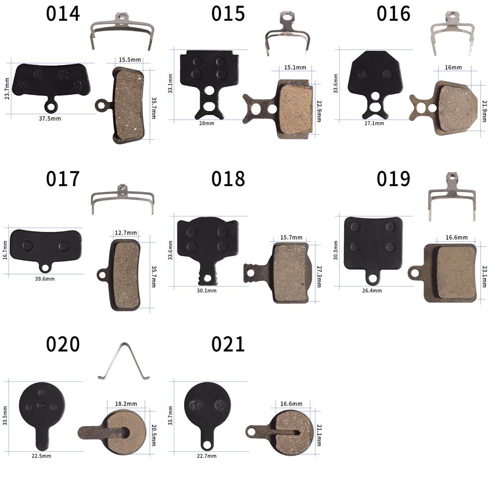 Reliable Resin+Metal Bicycle Bike Disc Brake Pads for Optimal Performance