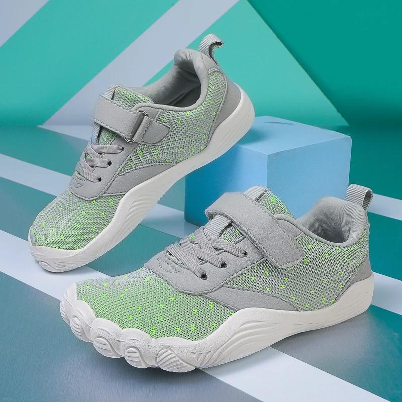 Dětské barefoot boty Chlapecké Dívčí Tenisky Boty do vody Přirozeně Roztažené Prsty Široká Špička Voda Rychleschnoucí Pláž Sport Plavání