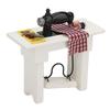 1:12 Dollhouse Miniature Sewing Machine Vintage Dollhouse Furniture Accessory Simulation Sewing Mach