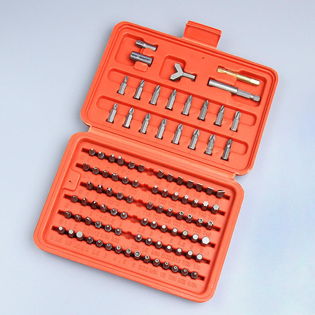 100pcs Multi Screwdriver Set Batch Head Precision Screwdriver Disassemble Hand Tool for Computer PC Phone Device Repair