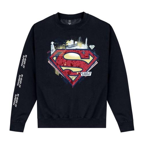 Superman Unisex Adult 85th Anniversary Sweatshirt