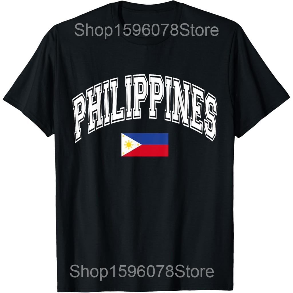 Funny Philippines Filipino Flag Graphic T Shirts Men Women Cotton Humor Streetwear Tee Shirt Short Sleeve Unisex Loose Clothing