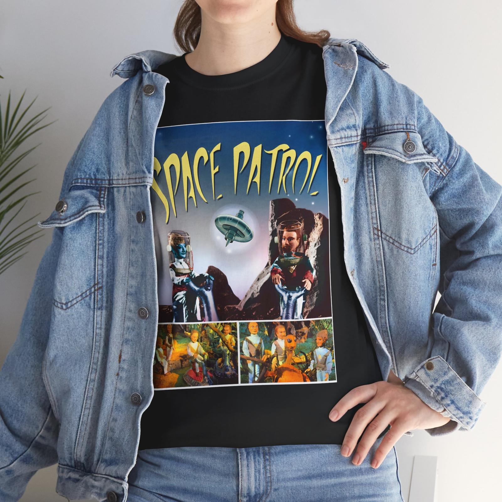 Space Patrol TV Series (1963) T-Shirt Mens Womens Tees Top Planet Patrol Sci-Fi Marionettes puppets S
