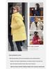 Meilade Women's Winter Korean Style Mid-Length Petite Down Cotton Coat - Thick Loose Fit Bread Jacket